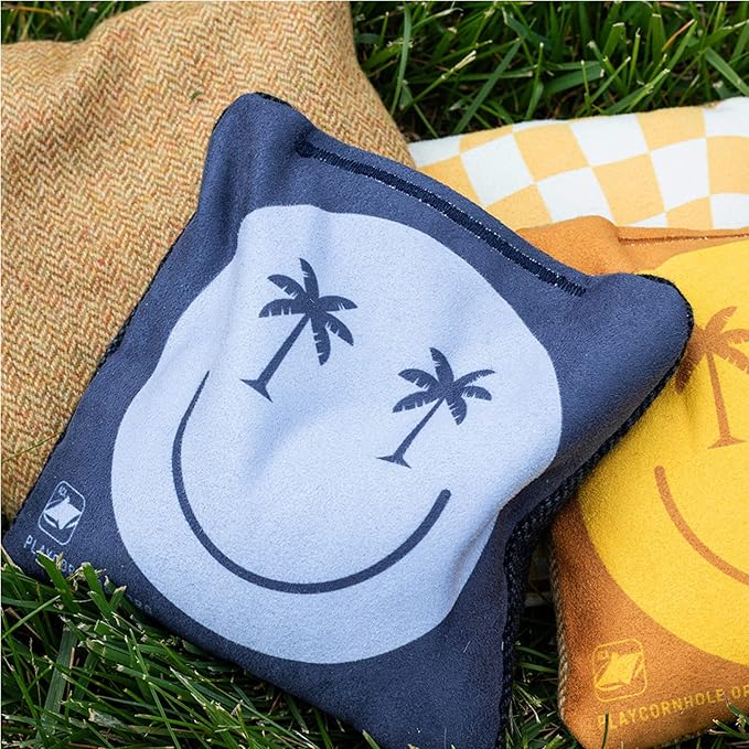 ACA Synergy Soft Professional Cornhole Bags Dual Sided Regulation 6x6 Set of 4 Patriotic