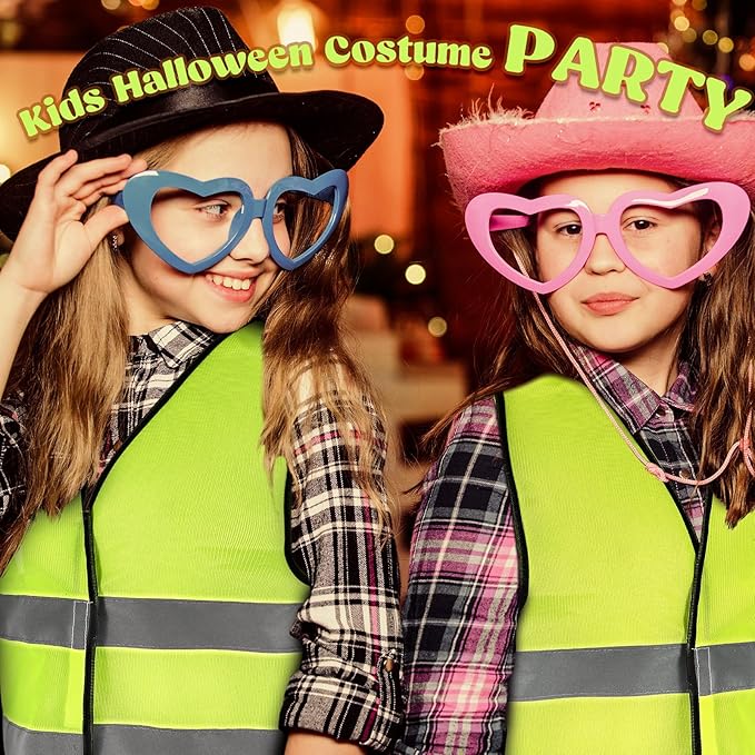 Zhanmai 50 Pcs Kids Safety Vest Bulk High Visibility Reflective Construction Vest with Strips Neon for Traffic Child Outdoor (Yellow)