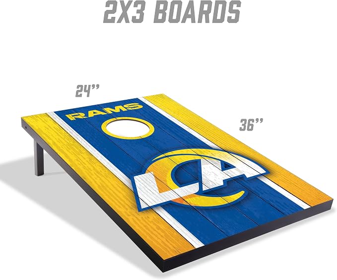 YouTheFan NFL 2' x 3' Portable Cornhole Game with Logo Bags