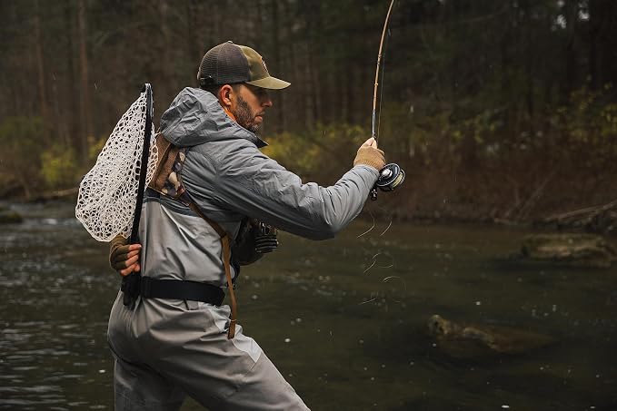 Smith Creek Net Holster, Belt-Mounted Landing Net Holder