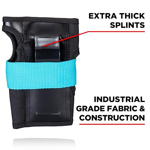 187 Killer Pads Six Pack Pad Set, Protective Gear for Elbows, Knees, and Wrists - Ideal for Skateboarding, Roller Skating, and Inline Skating