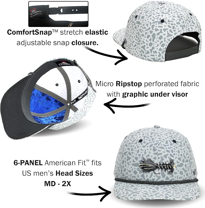 Paramount Outdoors Sporting Hat Collection for Men Hunting and Fishing Caps with ComfortSnap