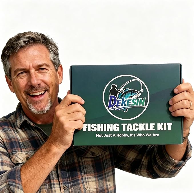 Elite Bass Fishing Tackle Box Kit - All-in-One Lure Set | Fully loaded with zero junk fillers. Premium Gear Gift for beginners, teens, Men, Dad, Weekend & Progressive Anglers