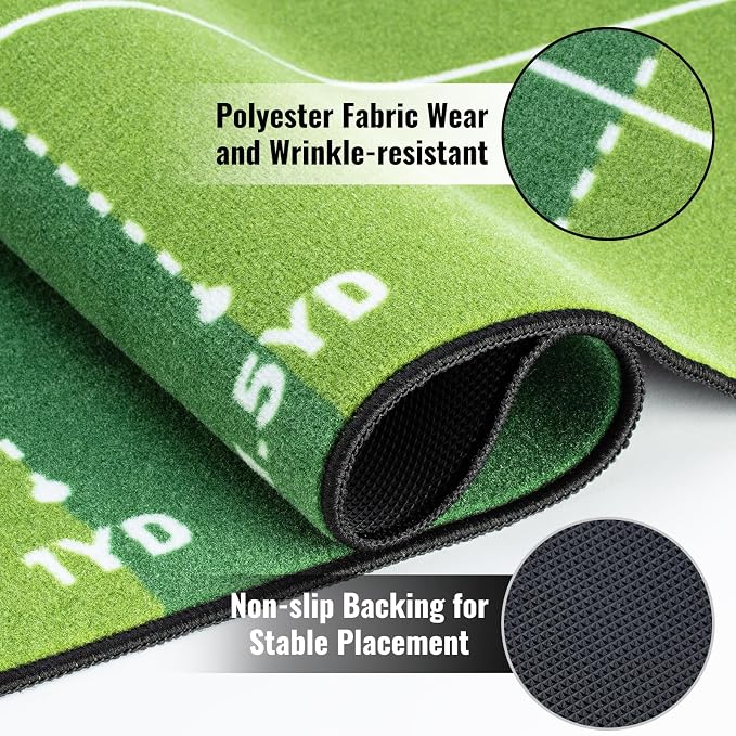 Honma Golf Putting mat with Distance Marker,26in X 9ft Golf Putting Green Indoor for Training fit for Home,Office & Outdoor