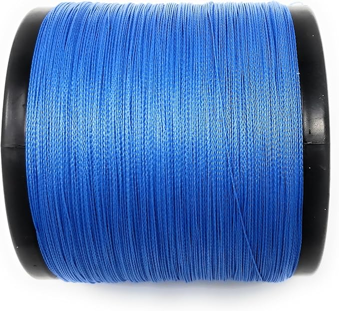Reaction Tackle Braided Fishing Line - Pro Grade Power Performance for Saltwater or Freshwater Fish - Colored Fishing Line Braid for Extra Visibility