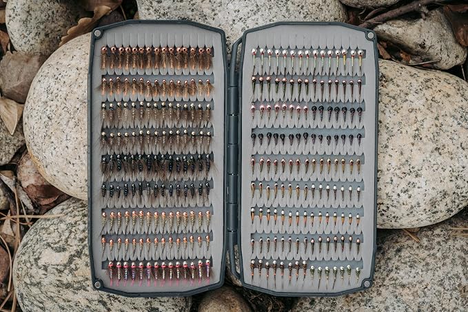 Umpqua UPG Foam Essential Fly Box Double Large Gray