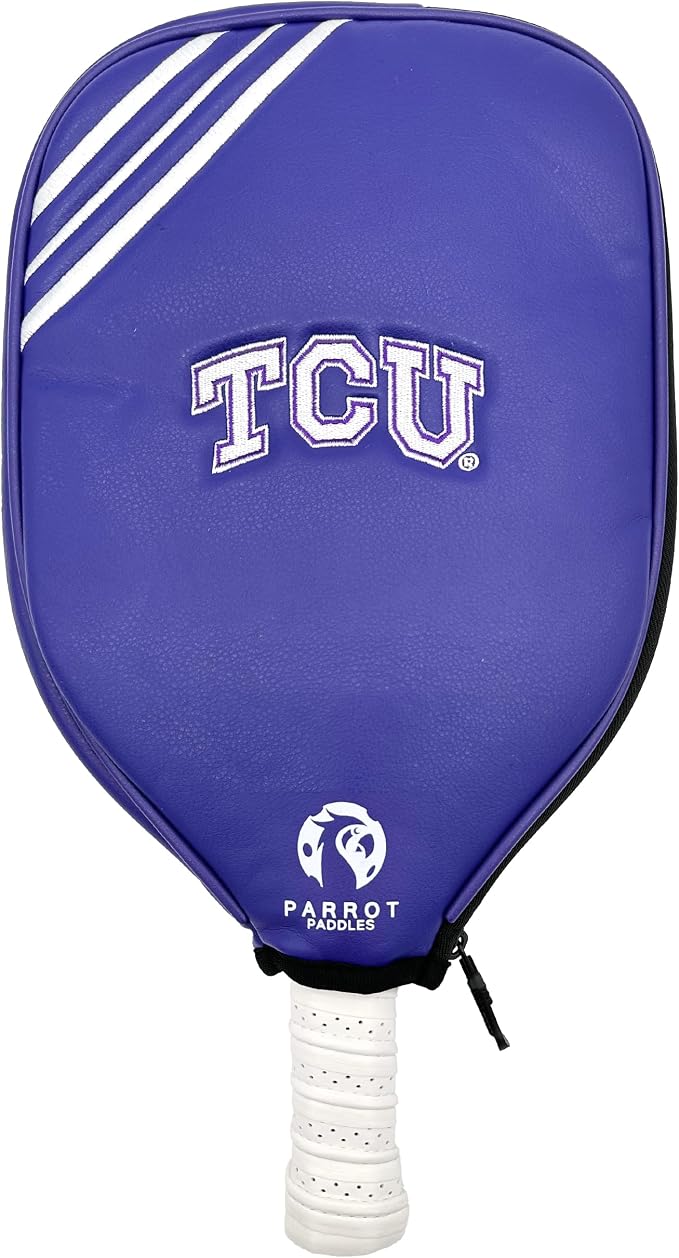 Team Golf Parrot Paddle Pickleball Paddle Cover with Zippered Closure and Foam Protection