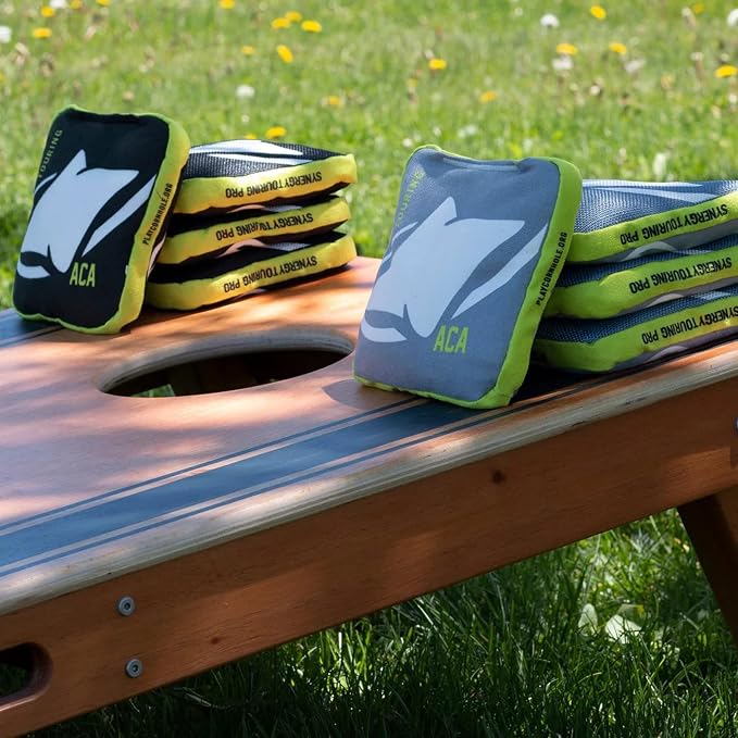 ACA Synergy Edge Professional Cornhole Bags Dual Sided 6x6 Bomber