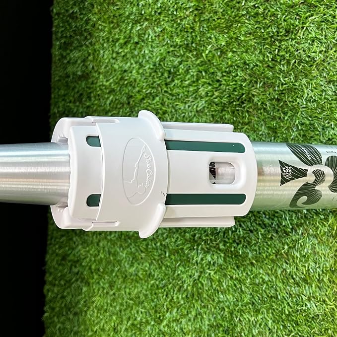 Bat Weight 16 to 24 oz | Easy On/Easy Off (Twist or Tap Off) Baseball Bat Weight | Customize Colors to Match Equipment or Team (16, 20, 24 Ounces) – White