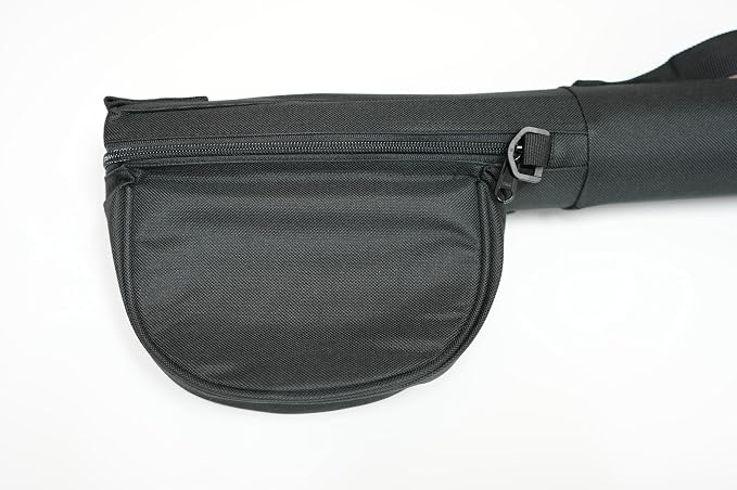 Kingfisher Fly Fishing Fly Rod and Reel Case, Black