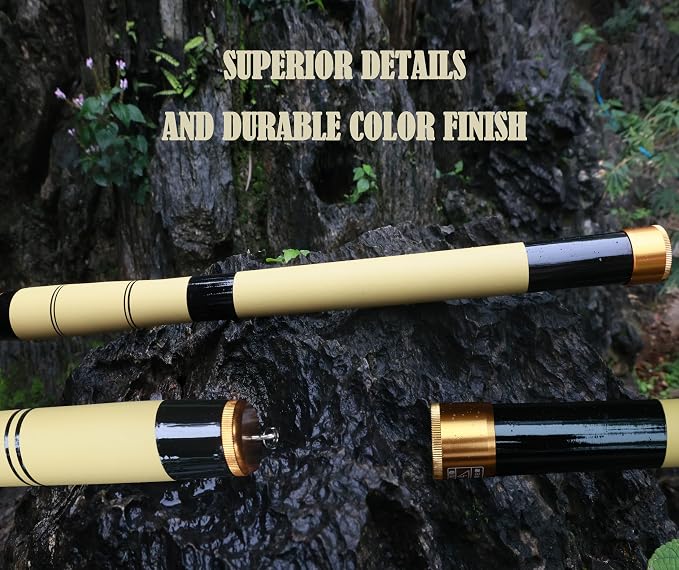 Carbon Fiber Telescopic Tenkara Rod Travel Rod Fishing Pole Kit for Bass