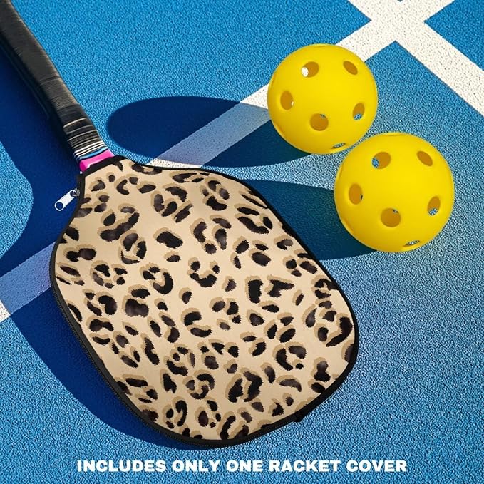 Blue Camo Corgi Pattern Print Pickleball Paddle Covers Only Paddles Holder Sleeve Fits Most Rackets