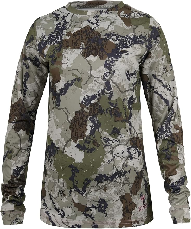 King's Camo Ladies Hunter Series Long Sleeve Camo Tee