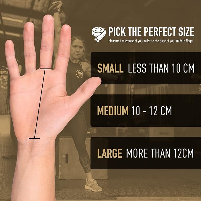Roogrips 2 Finger Premium Leather Hand Grips for Gymnastic Bars, Cross Training, Gym & Home Workouts, Pull Up Bars & Weightlifting - The Most Durable Palm Guard from Rips and Blisters