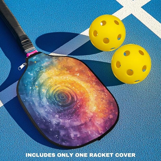 Blue Camo Corgi Pattern Print Pickleball Paddle Covers Only Paddles Holder Sleeve Fits Most Rackets