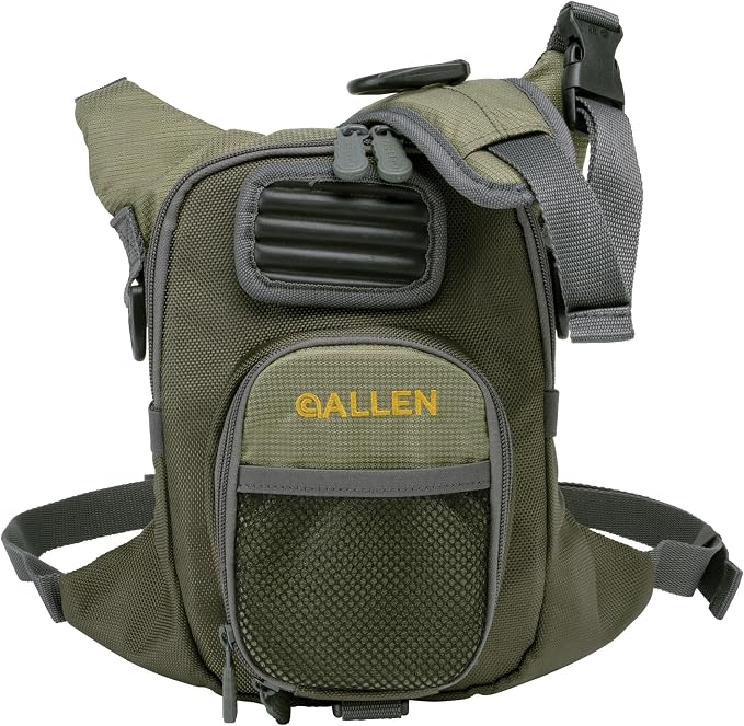 Fall River Fishing Chest Pack, Fits Up to 2 Tackle/Fly Boxes, 152 Cu in / 2.5 L
