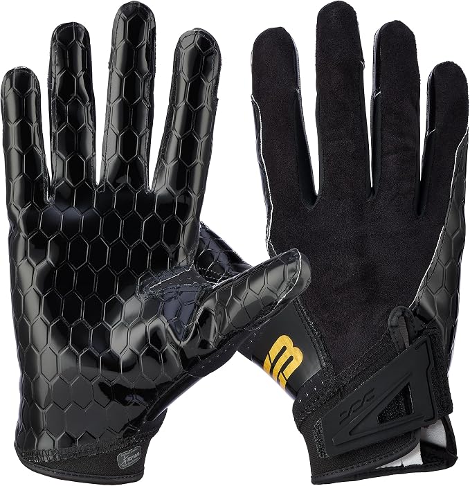 Grip Boost DNA 2.0 Football Gloves with Engineered Stick - Adult Sizes