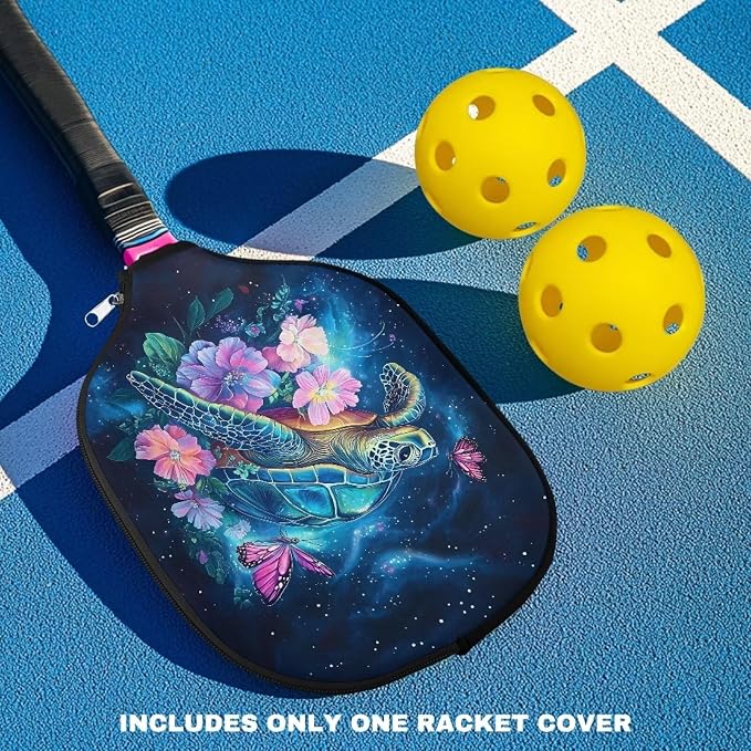 Blue Camo Corgi Pattern Print Pickleball Paddle Covers Only Paddles Holder Sleeve Fits Most Rackets