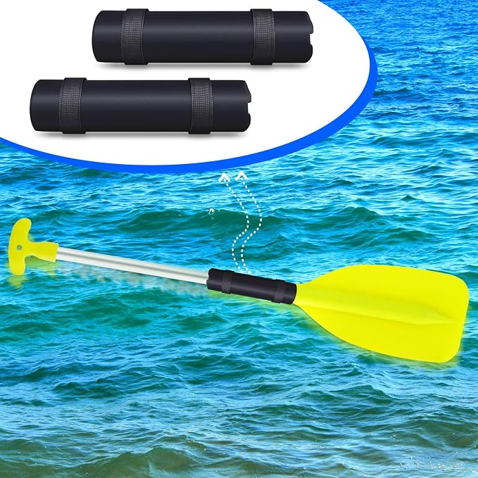 Deekin 2/4 Pack Paddle Float for Flotation Kayak Canoe Surf Paddleboarding Gifts - Prevent Paddle Sinking in Water