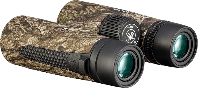 Vortex Triumph HD 10x42 Binoculars (Realtree APX) | HD Optics, Tripod Adaptable, Waterproof, Fogproof, Shockproof, Included Glasspak Harness - Unlimited, Unconditional Warranty
