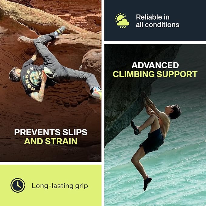 RUNGNE Premium Climbing Chalk - High Performance Chalk for Rock Climbing, Bouldering, Weightlifting & More - Unmatched Grip and Skin Friendly
