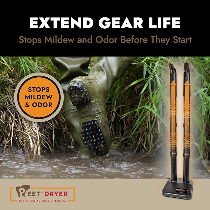 PEET, Original Dryer, Electric Shoe Dryer, Work Boots, Outdoor Gear, Athletic Gear, Silent,Energy-Efficient, Made in USA