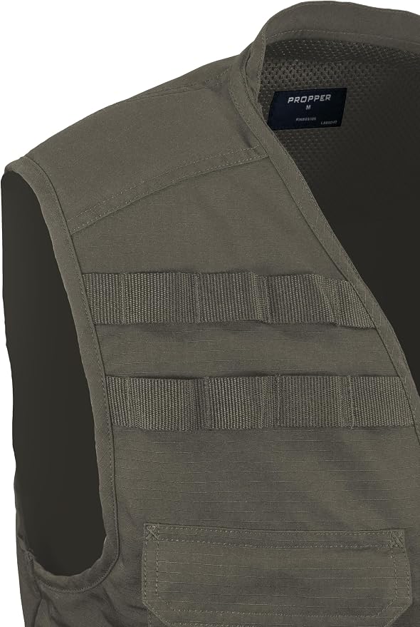 Edgetec Outdoor Utility Vest, Fishing, Hunting, Tactical Ripstop