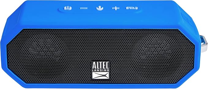 Altec Lansing - Portable Bluetooth Speaker, Waterproof IP67