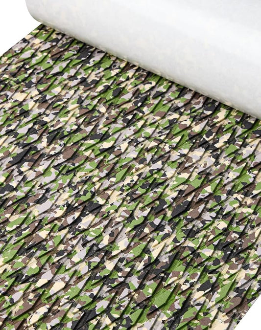 Hjdeck Universal Surfboard Pad EVA Foam Boat Flooring Decking Sheet Self-Adhesive Non-Slip Deck Grip Mat Marine Carpet for Yacht Boat Kayak Decking Golf Cart Fishing Boat RV Surfing Traction Pad