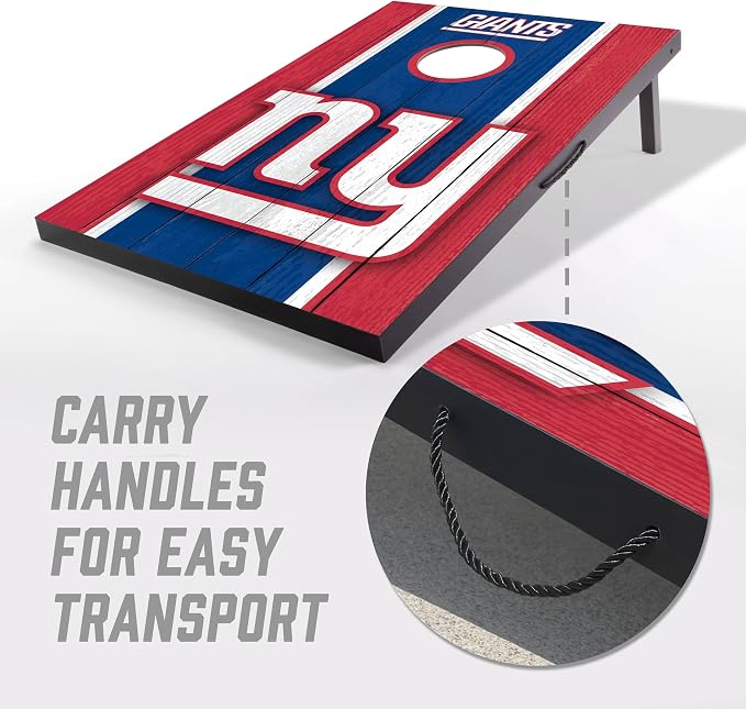 YouTheFan NFL 2' x 3' Portable Cornhole Game with Logo Bags