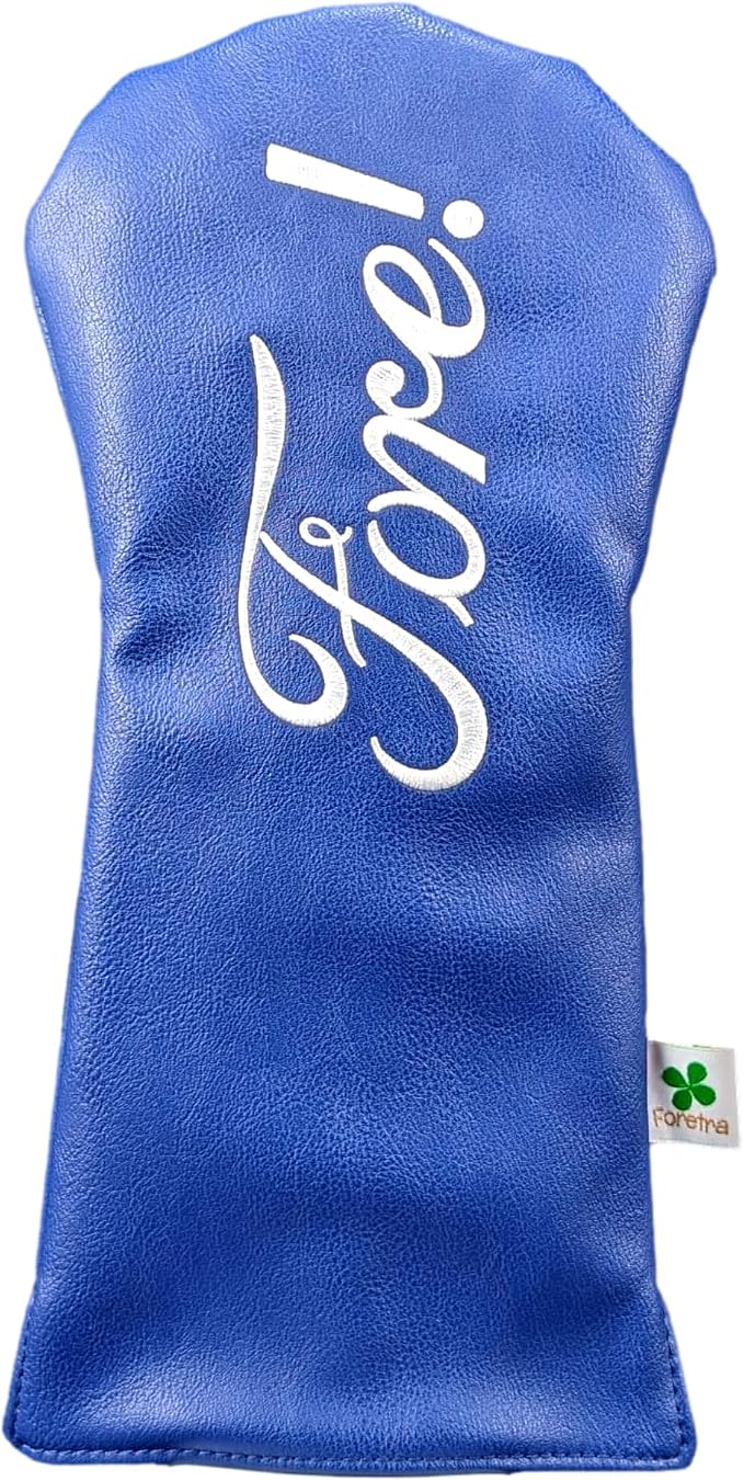 Foretra Driver Headcover | Premium Leather Golf Club Covers | Novelty Design Golf Head Covers Essential Golf Accessories for Men and Women | Universal Fit for Golfer Clubs
