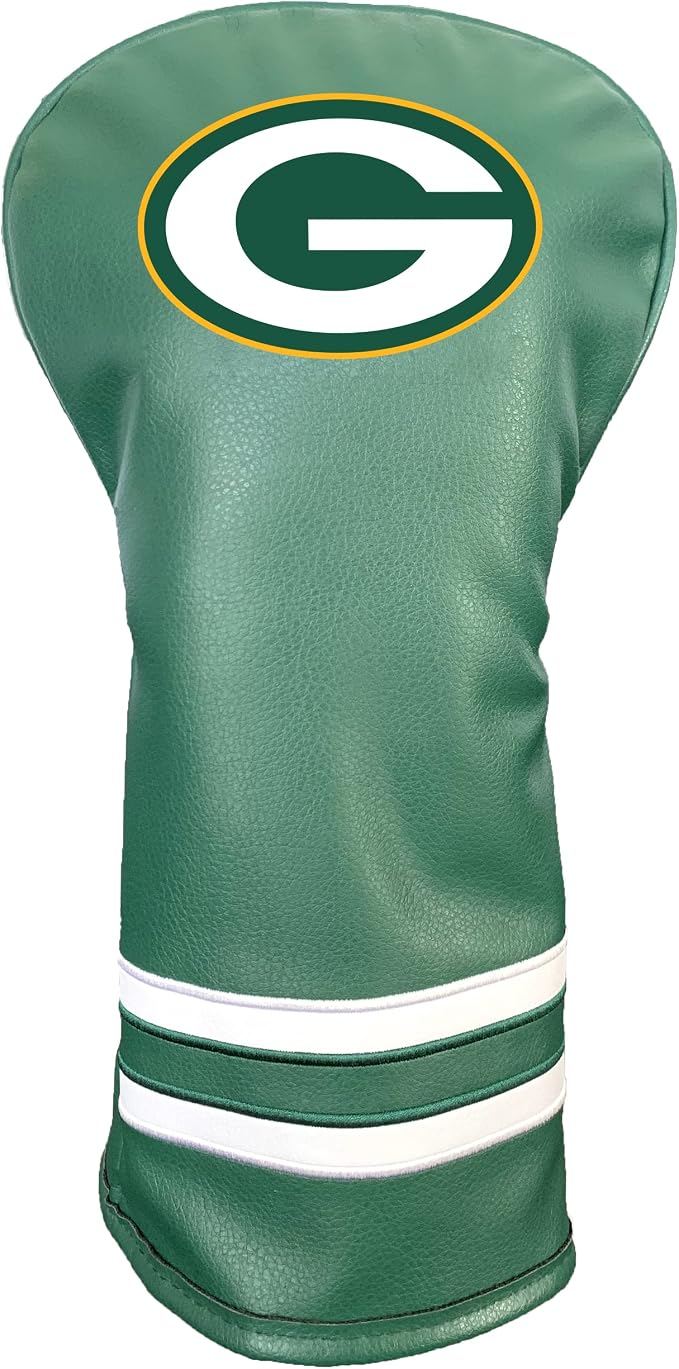 Team Golf NFL Vintage Driver Golf Club Headcover (Printed), Form Fitting Design, Retro Design with Fleece Lining for Extra Club Protection