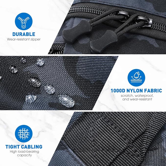 Soulchen 255 Pcs Fishing Backpack with Tackle Boxes and Gears Tackle Sling Bag Backpack with Fishing Hooks, Lures, Pliers, Lip Gripper, Hook Remover, Fish Gifts for Men