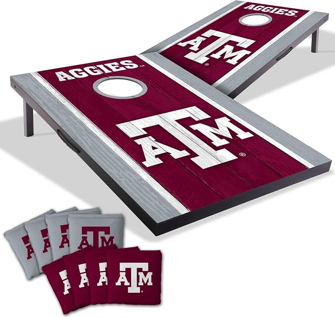 YouTheFan NCAA 2' x 3' Portable Cornhole Game with Logo Bags