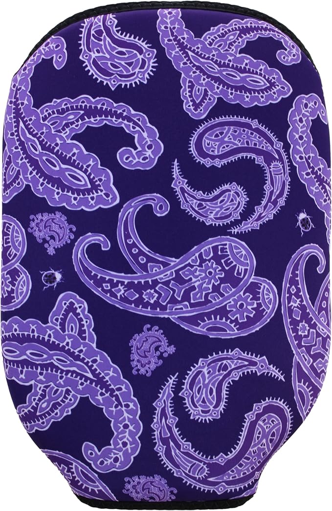 BeeJos Women's Paisley Collection: Premium Slip-On Pickleball Paddle Cover-Fits Standard Size Paddles-Zipperless (Paddle not Included) 2 Color Variations Handmade in USA