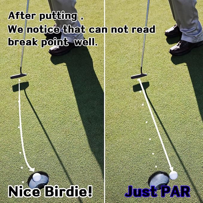 BIRDIE79 Golf Accessories Bundle - SlopeMaster ProGreen Reader and Egg Liner with High-Precision Green Reading Aid and Golf Ball Holder - Enhance Putting Accuracy and Reduce Strokes