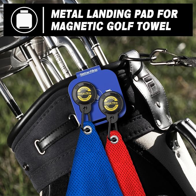Water Telescopic Golf Ball Retriever and Golf Bag Metal Landing Pads