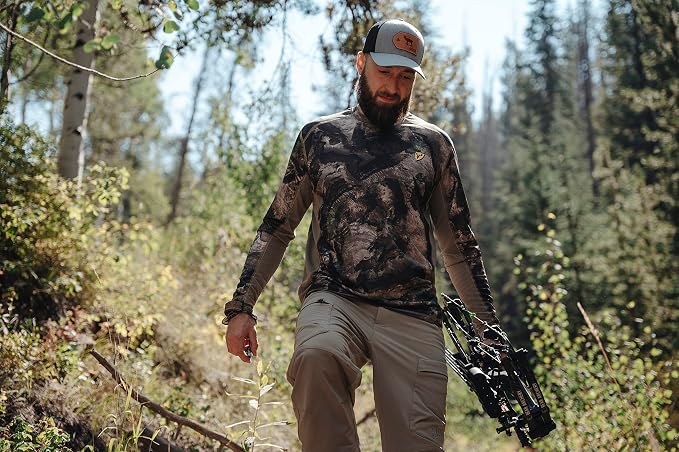SCENTBLOCKER Angatec Long Sleeve Performance Shirt, Hunting Clothes for Men