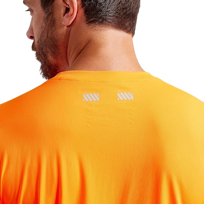 TRUEWERK Men's UPF 50+ Sun Protection Shirt - B1 Short Sleeve Work Tee, Moisture Wicking, Lightweight