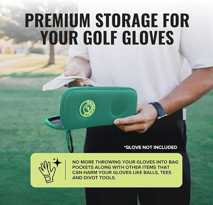 Stripebird - Performance Golf Gloves Case