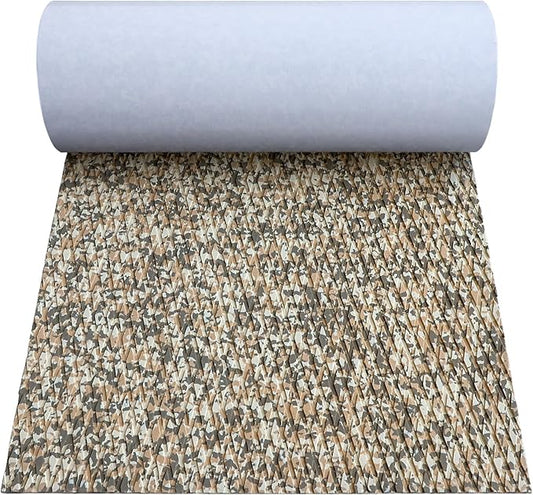 Hjdeck Boat Flooring EVA Foam Boat Decking Marine Carpet Non-Slip Decking Sheet Self-Adhesive Marine Flooring for Fishing Boat Kayak Yacht RV Swimming Pool Golf Cart 94.5"x23.6"/16.1"/11.8"