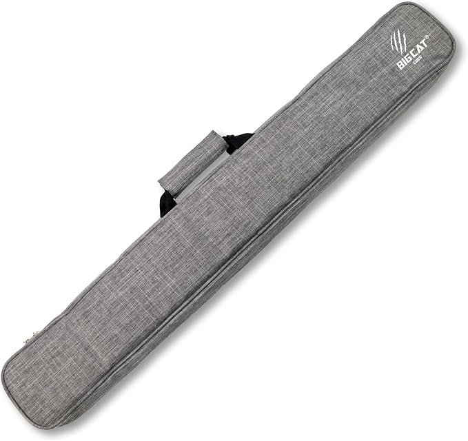 Big Cat Cues Billiards Pool Cue Stick Soft Case for Professionals and Casual Players