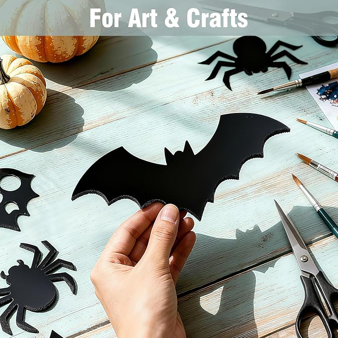 Golden State Art, Acid Free 5 Pack 9x12 Black Foam Boards Foam Core Poster Board, 3/16'' Thick Polystyrene Foam Sheet for Projects, Mounting, Crafts, Art and Presentations