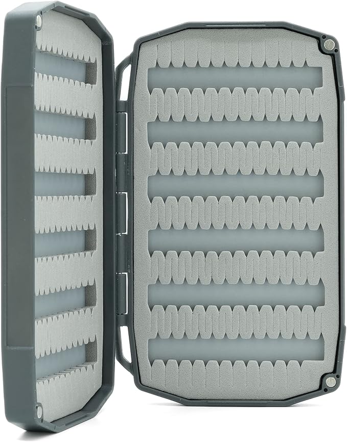 Umpqua UPG Foam Essential Fly Box Double Mini Gray