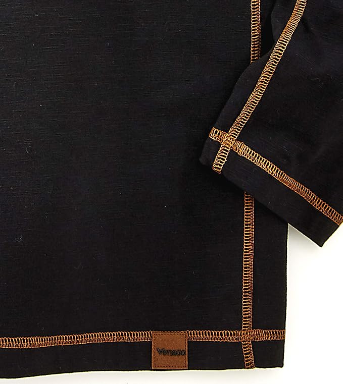 Venado Henley Long Sleeve Shirts for Men - Mens Henley with Flex Material