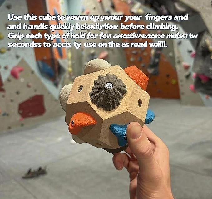 3D Rock Climbing Training Ball, Creating Strength and Precision, Finger Strength Rock Climbing Training Ball, simulating Rock Climbing, Rock Climbing, is a Gift for Climbers