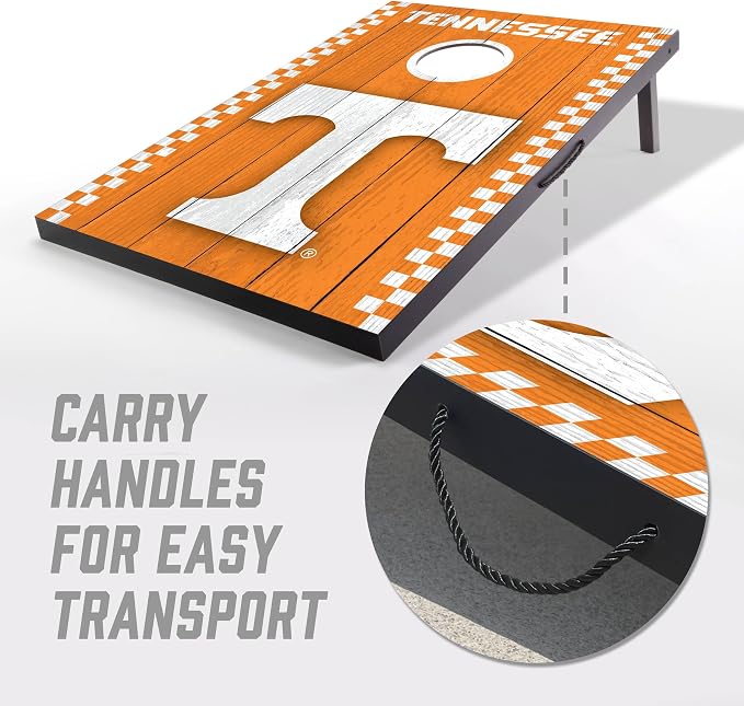 YouTheFan NCAA 2' x 3' Portable Cornhole Game with Logo Bags