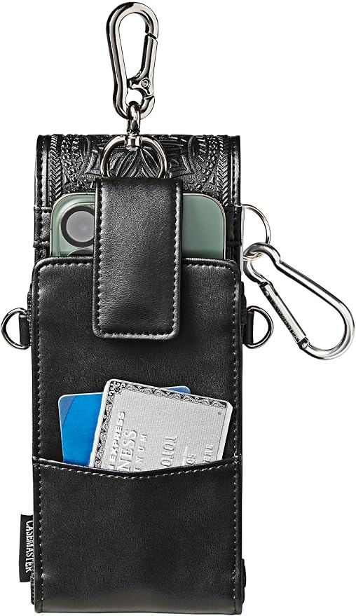 Casemaster Voyager Leatherette Wallet with Nomad Case, Holds 3 Steel Tip or Soft Tip Darts Fully Assembled, Portable Storage Accessories