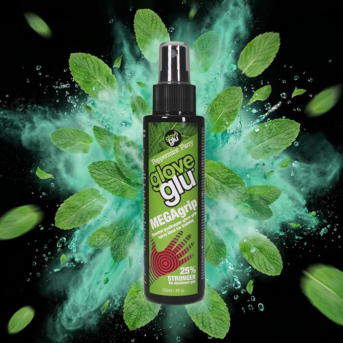 Gloveglu MEGAgrip Goalkeeper Glove Grip Spray | Advanced Goalkeeper Glove Palm Grip Reviver | Improved Catching & Better Ball Handling