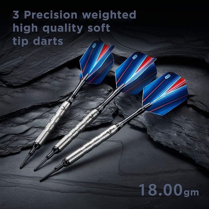 Viper Sidewinder 80% Tungsten Soft Tip Darts, 18 Grams